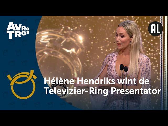 Hélène Hendriks wint de Televizier-Ring Presentator | Gouden Televizier-Ring Gala 2023