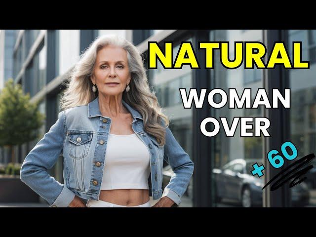 Natural Older Woman Over 60 Attractively Dressed Classy Natural Older Ladies Over 60Fashion Tips #4