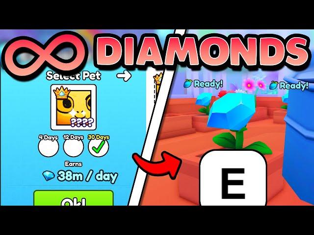 DISCOVER The FASTEST WAYS To Get DIAMONDS In PET SIMULATOR 99!