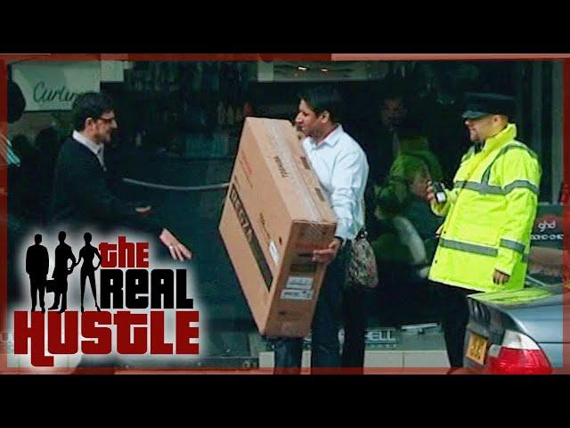 Stealing A TV Simply By Asking For It | The Real Hustle