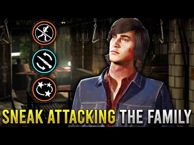 Fighting The Family As Leland With Level 3 Sneak Attack Perks - The Texas Chainsaw Massacre