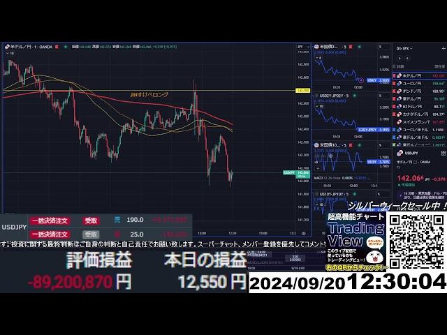 【FX生配信】地獄の日銀政策金利発表