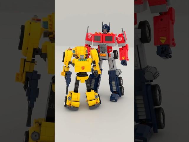 LEGO 10338 Bumblebee Transforming Animation #lego #transformers #robot