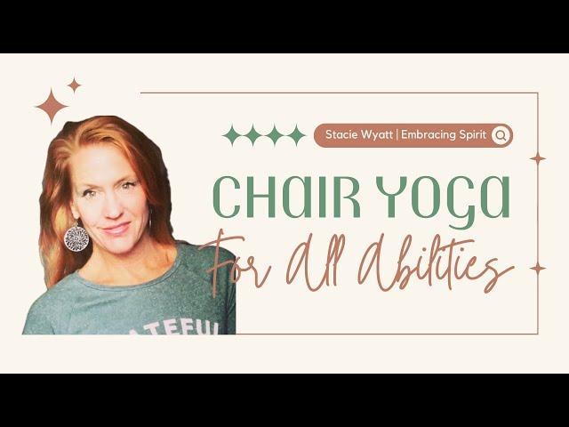 ‍️Chair Yoga 20 Minutes for Beginners