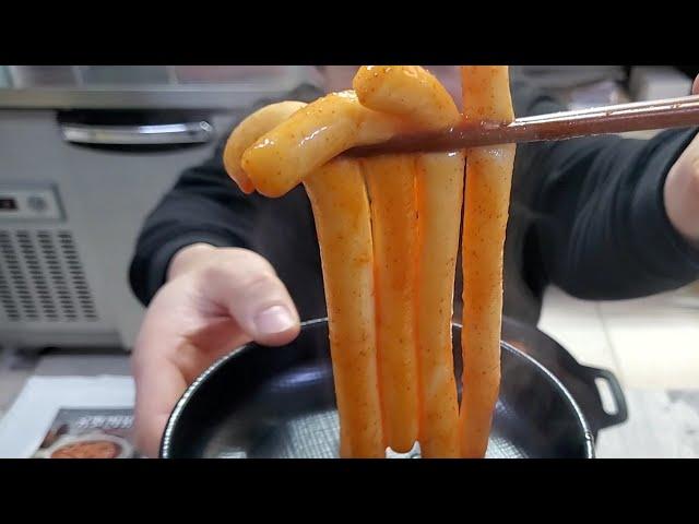 [방화동 하루] 국민학교 때 먹던 롱 떡볶이 CC자막