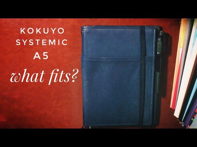 Kokuyo Systemic A5 Journal and Planner Cover Review - What Fits?