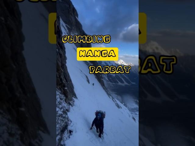 Climbing Nanga Parbat #mountaineering #outdoors