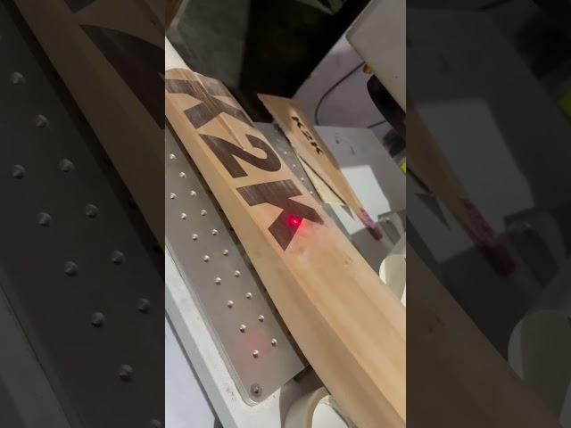 I Found the BEST Cricket Bat Engraving Method