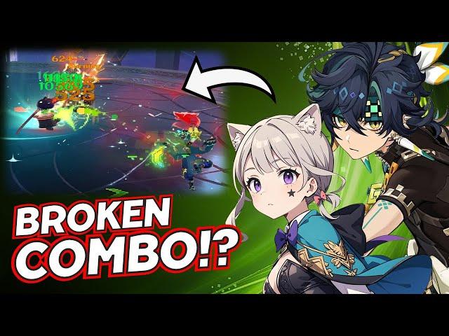 Secret OP Combo!! Lynette is GOD-TIER for Kinich! - Genshin Impact