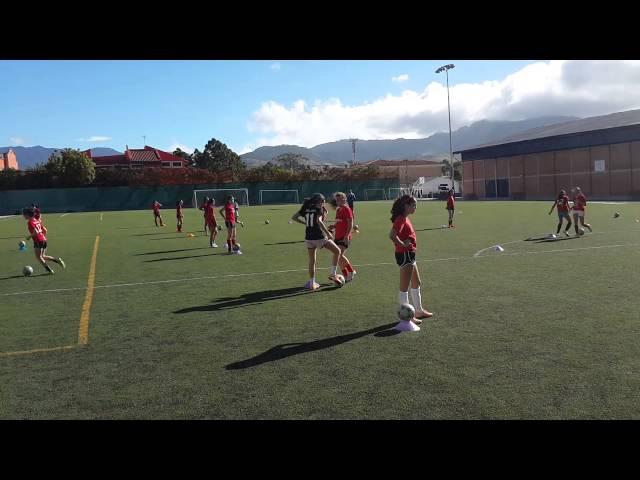 Entrenamiento Tecnico Futbol Femenino