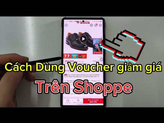 Cách Sử  Dụng Voucher giảm giá khi mua hàng trên Shopee