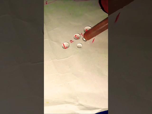 Lakshya water drop bubble name next comment #viral #trending #art #123 #drawing #shorts