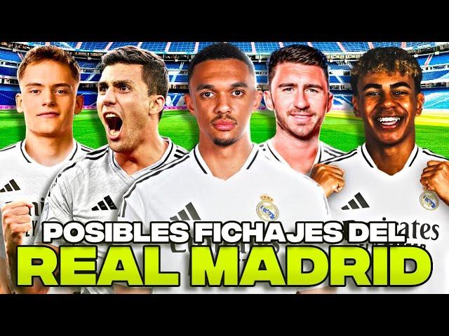 LOS FICHAJES DEL NUEVO REAL MADRID QUE LO CONVERTIRÁN EN UN EQUIPO IMPARABLE A FUTURO  *QUE LOCURA*