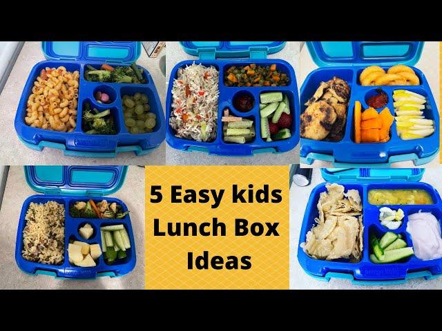 5 Indian Lunch Box Ideas for Kids | Kids Favourite And Easy Lunch Box Ideas