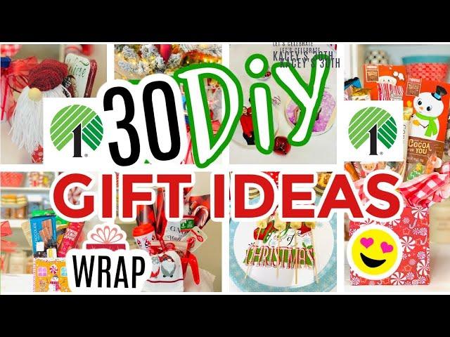 30 DIY DOLLAR TREE GIFT + GIFT WRAP IDEAS "I Love Christmas" ep 30 Olivia's Romantic Home