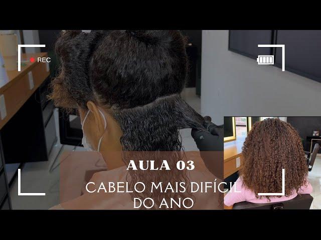 COMO ALISAR UM CABELO MUITO CHEIO DE PRIMEIRA ? Aula prática com GLORINHA CABELOS