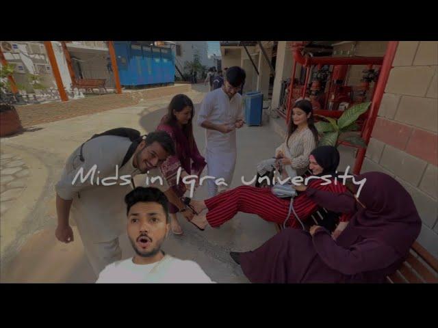 Mids in iqra university | kamran rajput