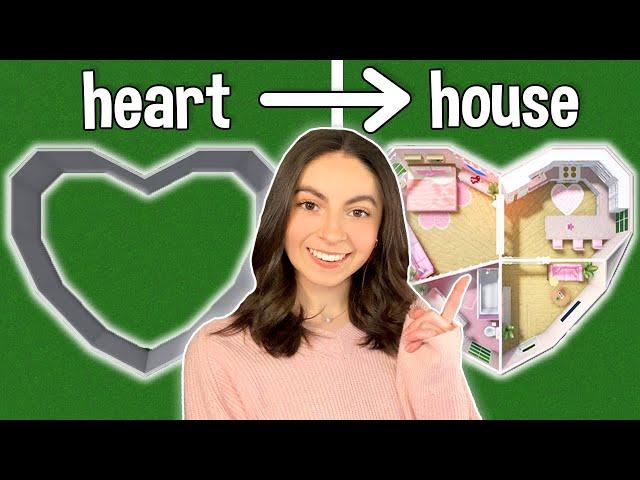 HEART house BUILD OFF in Bloxburg!