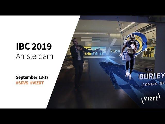 Join Vizrt at IBC2019