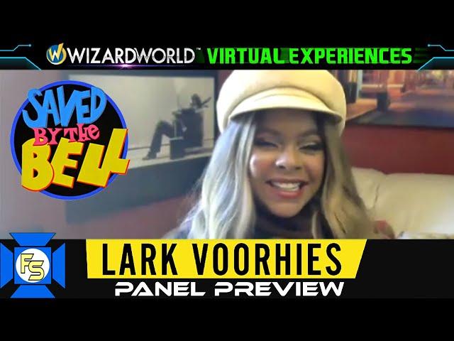 LARK VOORHIES (Saved by the Bell) Virtual Panel Preview – Wizard World