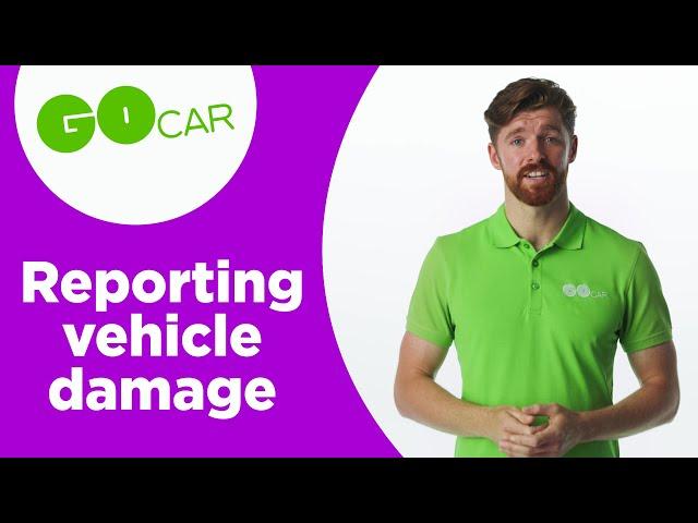 GoCar - Reporting vehicle damage | How GoCar Works