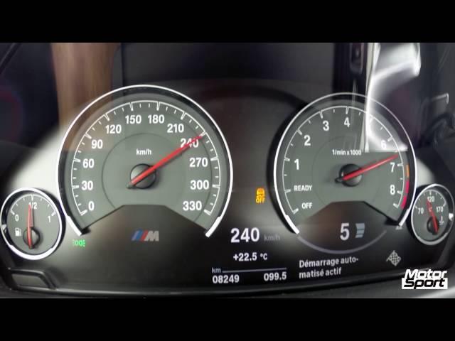 BMW M4 GTS : 0-255 km/h