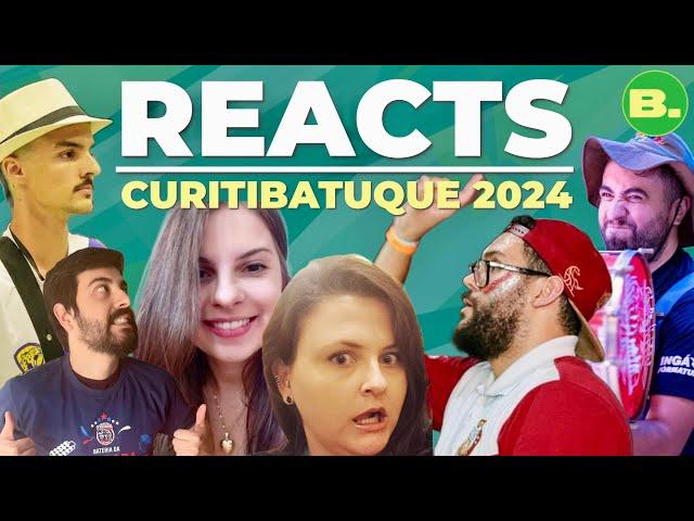 Reacts: Curitibatuque 2024 - Divisão Principal | Bassi, Fabi, Galeazzi, Marjô, Lejambre e Lizandro