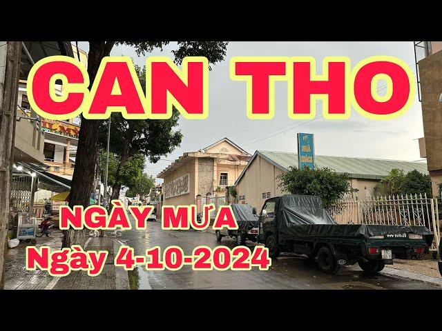 KHU VỰC BẾN NINH KIỀU, CHIỀU CẦN THƠ NGẬP 1 SỐ TUYẾN ĐƯỜNGngày 4-10-2024cần thơ ký sự