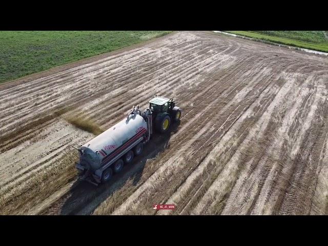 John Deere 6175r & Visini Mega 26 | Societá agricola Gozzi - Cogozzo (MN)