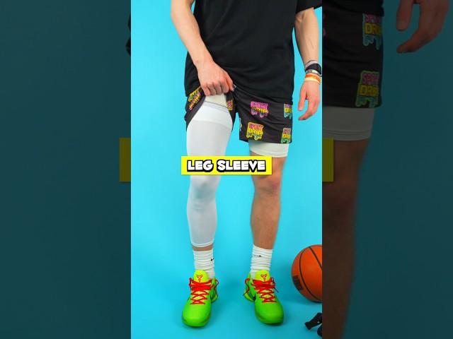 WE DESIGNED THE MOST COMFORTABLE BASKETBALL LEG SLEEVE  #basketball #nba #viral #trending