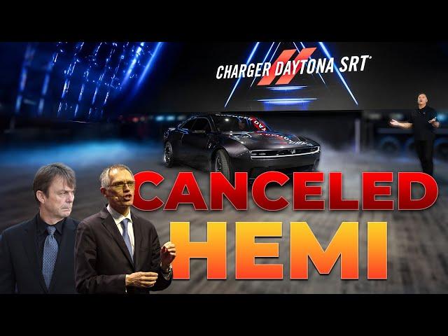 Dodge reveals who CANCELED the HEMI V8 engines?