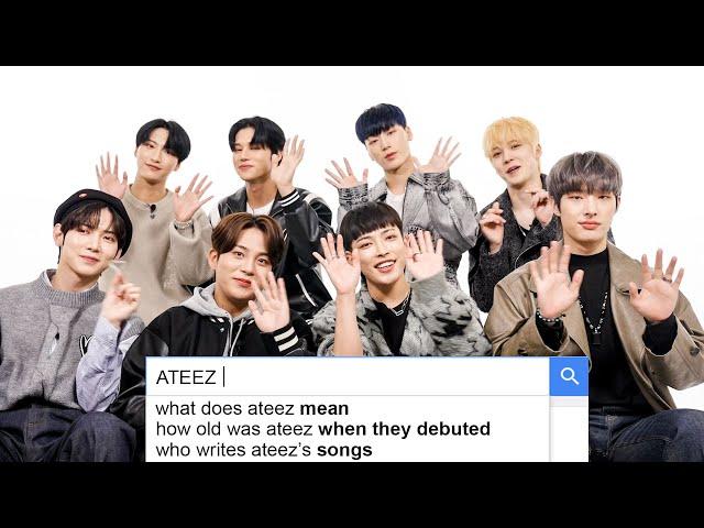 ATEEZ Answer the Web's Most Searched Questions | WIRED