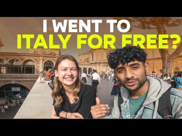 I WENT TO VETICAN ITALY FOR FREE ? SALMAN BROHI | ITALY