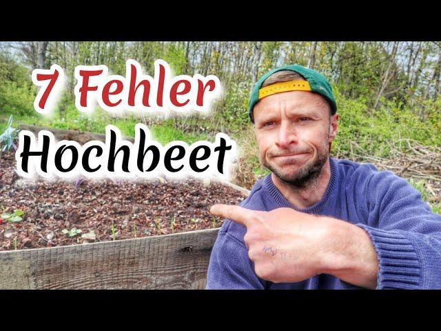 Hochbeet: 7 Fehler die Du vermeiden musst! Genau erklärt ‍