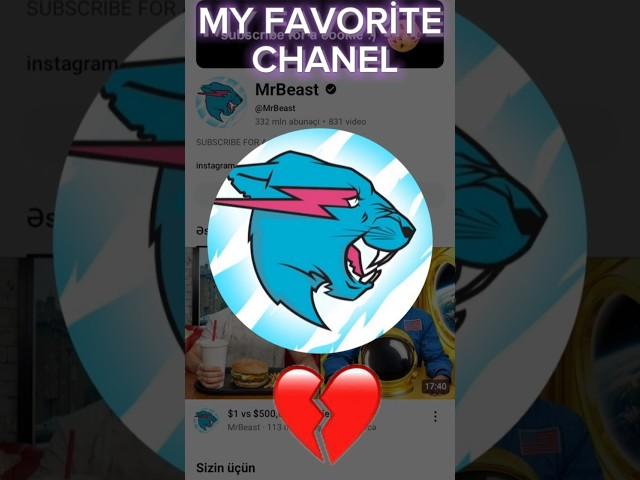 MY FAVORİTE CHANEL #edit #mrbeast #best #channel #youtube #hearttrend