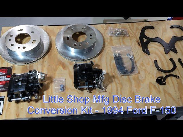 Little Shop Mfg Disc Brake Conversion for 1994 Ford F-150 - Installation Tips & Initial Impressions