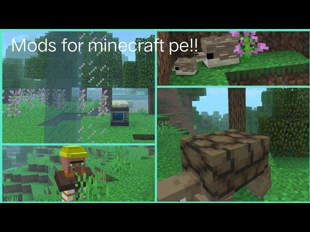 5 mods for minecraft pe!! ||•Lilacxx•