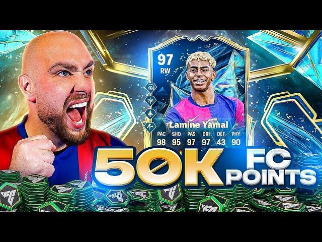TOTS 97 YAMAL! 50K FC Points DECIDES MY TEAM!