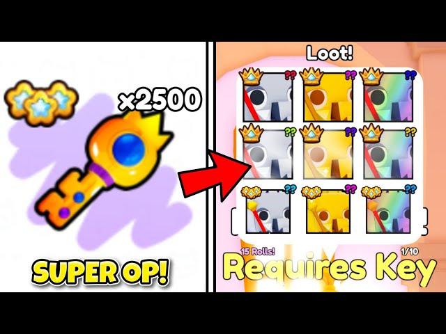 I Opened 2500 MVP Chests & it is SUPER OP! (Pet Simulator 99)