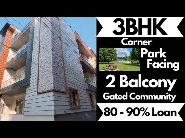 3 bhk corner park facing floor for sale with roof rights in vasundhara ghaziabad|3bhk छत के साथ