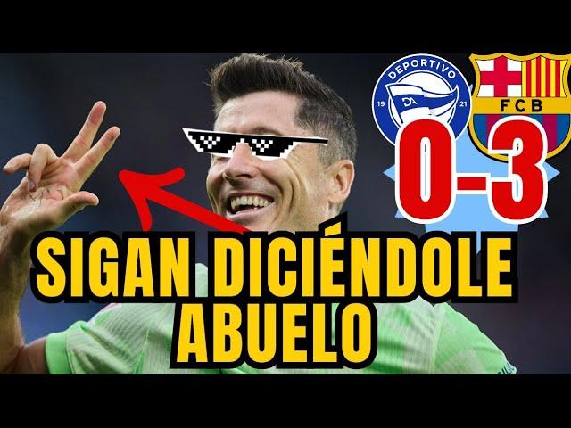 ALAVÉS 0-3 BARCELONA | TRIPLETE DE LEWANDOWSKI, Otra victoria del Barcelona