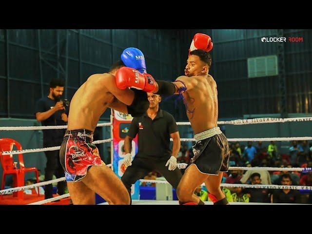 Shameeludheen (GFC, Thrissur) vs Arun S (CFC, Kochi) | Senior Muay Thai Fight League | Kochi