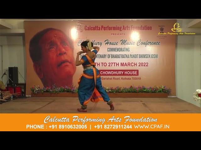 Vid  Sujata Mohapatra; Odissi; Music Conference: Pt. Bhimsen Joshi Birth Centenary - 2022