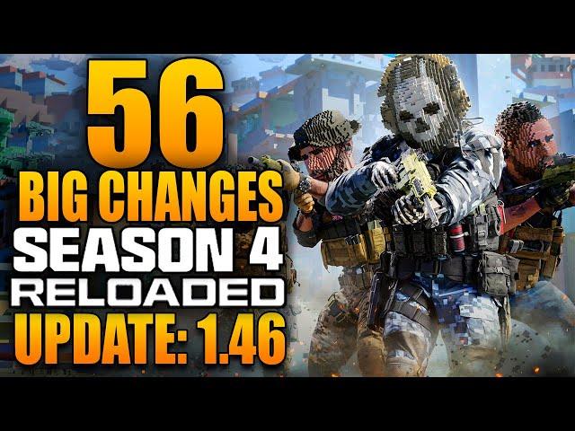 56 Big Changes in The Season 4 Reloaded Update! (MW3 & Warzone Update 1.46)