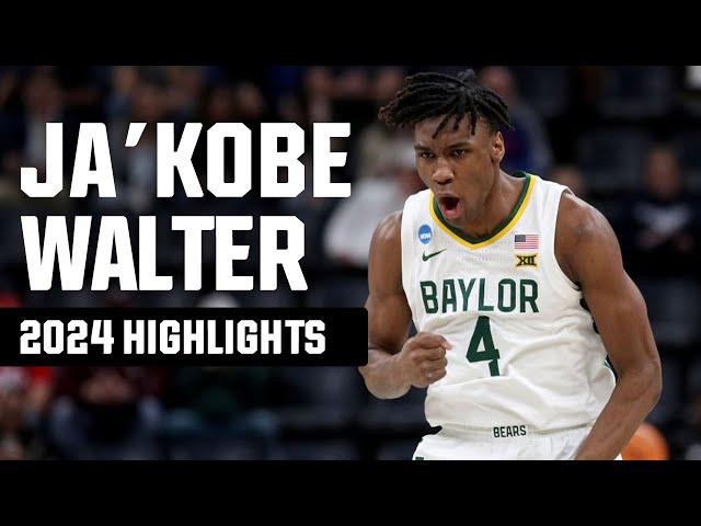 Ja'Kobe Walter 2024 NCAA tournament highlights