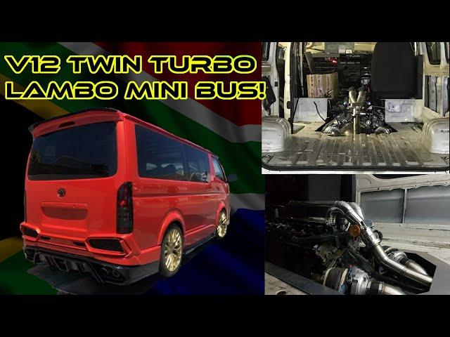 JDM Cars For Sale in SA - V12 Twin Turbo Lambo Style Mini Bus!