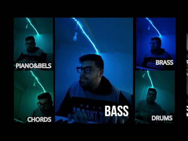 Fabijan Jusinov - Over The Horizon (Dirty Loops Cover)