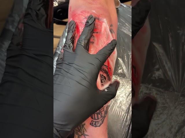 A beautiful process #tattoo #tattooink #art