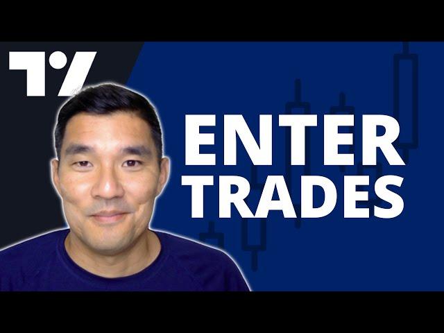 How to Enter a Trade Directly on TradingView Desktop