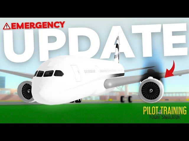 PTFS UPDATE: EMERGENCIES, NEW 787, A350, RP ITEMS! (Roblox)